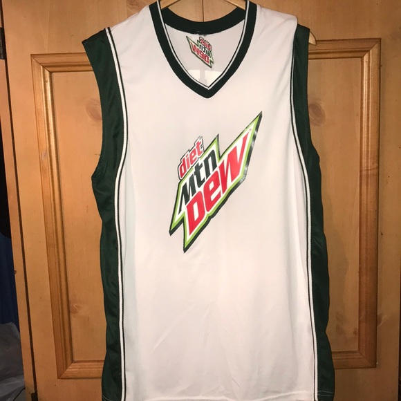 Size xl diet Mountain Dew basketball jersey - Picture 1 of 4